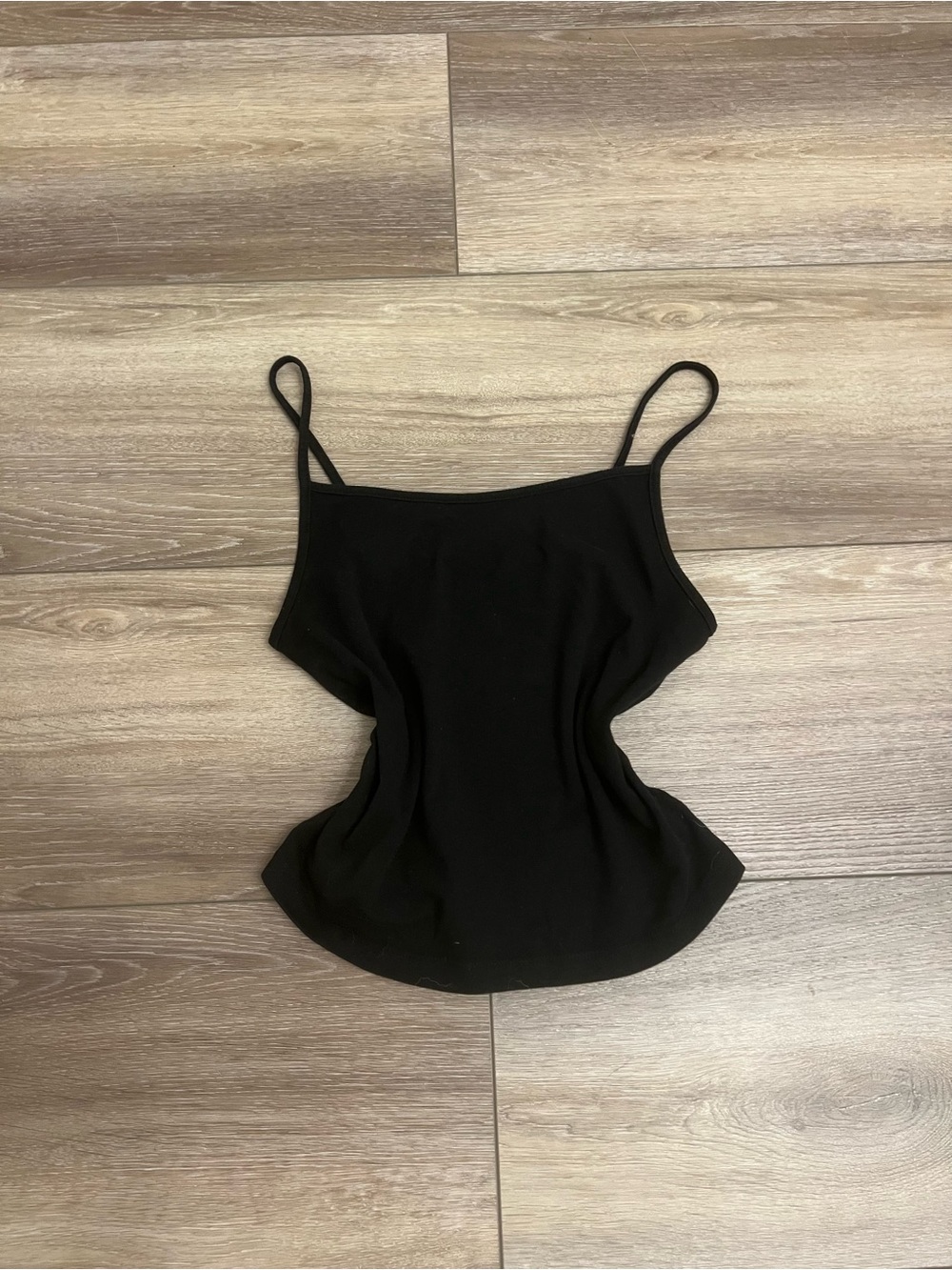 wild fable Black Slim Spaghetti Strap Camisole